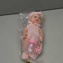 DOTVOSY 12 inch Realistic Adoption Girl Baby Doll Playset with Knit Clothes and Accessories Includes Pacifier,Blanket,Feeding Bottle and Other Stuff