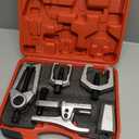 Ball Joint Press Kit, Large C-Frame Press for Ball Joints, U-Joints and Wheel Studs Removes, Brake Anchor Pins Press with 2 Screws