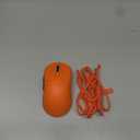 ATTACK SHARK X3 Wireless Gaming Mouse, 49g Ergonomic Computer Mouse, Triple Modes PAW3395 26K DPI Optical Sensor, 200h Battery Life, Programmable Buttons, Gaming Accessories for PC/Laptop/Mac(Orange)