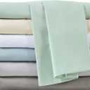Sleep Philosophy Smart Cool Microfiber Moisture-Wicking Breathable 4 Piece Cooling Sheet Set, Queen Size, Grey (SHET20-962)