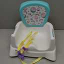 Peppa Pig Booster Seat with Tray, Toddler Dining Chair for Kitchen Table with Adjustable Tray, Cup Holder & Safety Straps, Portable, Easy to Clean, Fits Most Chairs