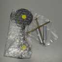 2-Pack Spinner Shooting Targets Auto Reset Steel Resetting Gun Target Heavy Metal Steel Spinning Target for Shooting