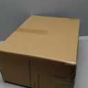 29" Artificial Hanging Flowers Potted Plants - 2 Set for Outdoor Fall Decoration,Faux Petunia with Fake Eucalyptus for Outside Front Door Garden Farmhouse Home Thanksgiving Autumn Decor (Orange)