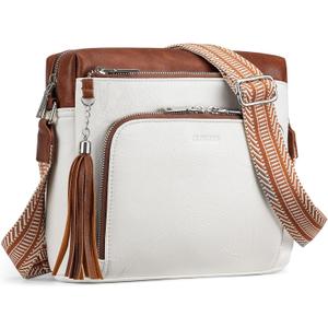 Crossbody Bags for Women, Medium Crossbody Purse with RFID Pockets & Built in Wallet, Handbags Shoulder Bag, Gifts