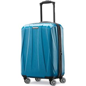 Samsonite Centric 2 Hardside Expandable Luggage with Spinner Wheels, Caribbean Blue, Carry-On 20-Inch