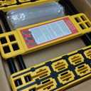 Heavy-Duty Adjustable Dolly Cart with 1 Elastic Strap Expands Up to 36" Wide, Supports Up to 2000 lbs for Moving Appliances, Furniture & Construction Materials with All-Terrain Durability