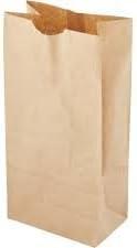 SHOP&SAVE Brown Paper Lunch Bag Durable Paper Bags XL Lunch Bags, 60% Larger Than Standard Bags, Pack of 50