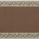 Stylish Camping Ming's Mark RD7 Stylish Camping Reversible Classical Patio Mat - 6' x 9', Brown/Beige