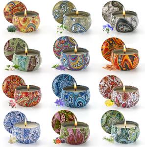 Scented Candles Gift Set, 12 Pack Candle for Home Scented, Candles Clearance with Gift Box, Aromatherapy Non Toxic Candle for Men, Women, Friends Birthday, Mother's Day