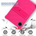 ATOOZ for DOOGEE Tab A9 Pro+ Case 11 Inch 2025,Soft Silicone Kids Case for DOOGEE Tab A9+ Plus Tablet with Stand (Black)