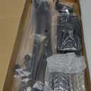 LISEN Tablet Stand iPad Stand for Desk Mount [Ultra Sturdy 2 Clamps] iPad Holder for Tablet Holder Mount Desk Accessories for Men fits iPad Air, iPad 12, iPhone 17e, 4-13" Device (Black)