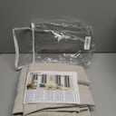 StangH 100% Blackout Linen Curtains for Bedroom, Thermal Insulated Farmhouse Window Drapes Light Blocking Privacy Home Decor Panels with Back Tab, Heather Natural, W52 x L84, 2 Panels