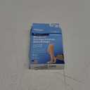 Amazon Basic Care Medical Compression Stockings, 20-30 mmHg Support, Women & Men Thigh Length Hose, Open Toe, Beige, Small (Previously NuVein)