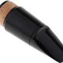 Black Bass Clarinet Mouthpiece Instrument Parts for Beginners Players