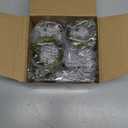 Fairy String Lights Battery Operated Green Wire LED Waterproof String Lights with Remote 8 Modes for Winter Tree Patio Garden Backyard Home Indoor Outdoor(33ft,Cold White,6 Pack)