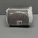 LA MEACK Couch Cushion Covers for Sectional Sofa L Shape Washable Separate Seat Chaise Couch Cover Stretch Sofa Slipcovers with 2 Pcs Pillowcases (3 Seater + 1 Chaise, Taupe)