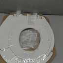 Mayfair NextStep2 Toilet Seat with Built-In Potty Training Seat, Slow-Close, Removable that will Never Loosen, Round, White