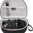 LTGEM Case Compatible with Sony MDR7506 Professional Large Diaphragm Headphone, Black+Grey(Case Only)