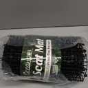 6.5ft Cat Scat Mat with Soft Spikes, Humane Indoor/Outdoor Cat Deterrent Mat for Garden, Countertops & Furniture, 78" x 11" Plastic Repellent Strip (BLACK)