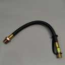 510440902 Engine Flexible Oil Drain Hose Compatible With Kawasaki Engine(Replace # 510440902),Length: 16;Width: 3/4"