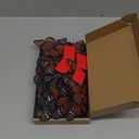 Augshy 75pcs 3D Monarch Butterfly Stakes Artificial Garden Monarch Butterfly Decorations for Day of The Dead Dia De Los Muertos Decor Halloween Party Supplies (3 Size)