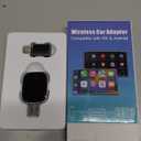 2026 Upgraded Wireless Carplay Adapter, 2 in 1 Duel Carplay & Android Auto Wireless Adapter, Mini Small Size AutoConnect, No Latency, Plug&Play, Car Play Dongle for iPhone and Android USB A/C