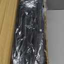 2 Step Stool with Handle for Elderly Heavy Duty Bed Steps for High Beds for Adults Two Step Stools for Seniors with Adjustable Handrail Non-Skid Platform LED Light Foot Stool for Kitchen Room (Black)