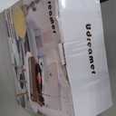 Vinyl Record Player with Speakers,3 Speed Turntable with Latest Bluetooth 5.3, Aux Input, Headphone Jack, RCA Output and Auto Stop, Mirror Vintage Wooden Brown