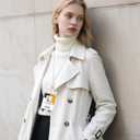 A-Z Letter Corrugate Stainless Steel Chain Lanyards for ID Badges Holder Keys Teacher Nurse Cruise Women Gifts with 2 Pieces ID Card Badge Holder