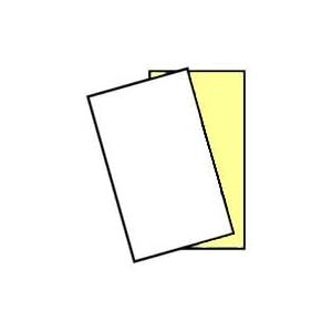 250 Sets, Legal Size, 8.5 x 14, NCR 5889, 2 Part Carbonless Laser - Inkjet Printer Paper, White-Canary