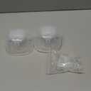 PDFans Wearable Breast Pump Accessories Replacement Parts Milk Collector Cup Flange 24mm Compatible with Mommed TSRETE S21/S19/S18 Pump, 2 Sets, Bonus Duckbill Valve&Silicone Diaphragm