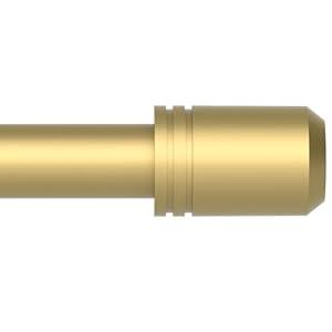 GXOACKJ Curtain Rods for Windows 48 to 84 Inches, 5/ 8 Inch Gold Adjustable Small Curtain Rod Set with Brackets for Bedroom Living Room