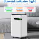 AIRPLUS Dehumidifier for Basement - 4,500 Sq. Ft. 70 Pints, Multifunctional Dehumidifier with Drain Hose & Auto Shut-Off Function, Powerful Dehumidifiers for Home(AP2103)