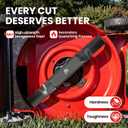 331740B Mower Blade, Lawn Mower Blades for 22 in.Craftsman, Husqvarna, Poulan Mowers, Replaces OEM no. 420463, 421825, 437601, 532421825, 532437601