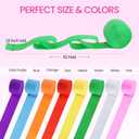 Berlune 48 Rolls Crepe Paper Streamers Rainbow Streamers Party Decoration for Birthday Party Wedding Ceremony Baby Shower DIY Crafts(Assorted Colors)