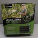 Garden Hose 100 ft, Non-Expandable Ultra-Lightweight Flexible Hose with 360 Dual-End Anti-Kink Design, 10-Pattern Spray Nozzle, 500 PSI Leak-Proof, 96-Strand Braided Fabric, Storage Strap