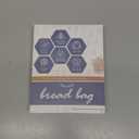 2 Pack Reusable Beeswax Bread Bags for Sourdough & Homemade Bread, Cotton Waxed Bags Keeps Fresh Longer XL Food Storage Bags with Beeswax Lining, Freezer Safe, Baking Supplies for Sourdough