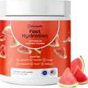 Rosabella Electrolyte Drink Powder Watermelon Sugar-Free Hydration Drink Mix Electrolytes Powder with Sodium, Potassium, Magnesium, Calcium Travel Jar 30 Servings (5.6 oz)