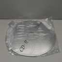 Generic CD Mirror Disc Wall Mirror Decor, Classic Vinyl Record Music Themed Decor, Acrylic CD Mirror Modern Mirrored for Music Lovers Girlfriend (13""x13""), Large, Silver