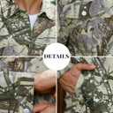 Yuanbang Camo Jackets for Men Trucker Unlined Camouflage Coats Hunting Clothes (Small)