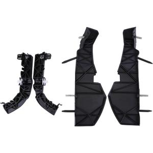 Left and Right Front Bumper Support Brackets for Dodge Challenger 2015 2016 2017 2018 2019 2020 2021 2022 Bumper Support Bracket Cover Retainer Driver & Passenger Side 68024342AA 68024343AA 68259546AA