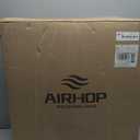 AIRHOP 0.56in Thick 48 Sq Ft Exercise Equipment Mats, 12 Tiles Upgraded Rubber Top with High Density EVA Foam, Large Interlocking Puzzle Gym Flooring for Home Gym, Heavy Weight Workout, 24 x 24in