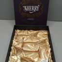 Crystal Sherry, Sweet Port and Dessert Wine Glasses | Set of 4 | 3.7 oz Small Schooner Sippers for Cordials and Liqueur | Long Stem Glassware for Aperitif, Digestive, After Dinner Drinks