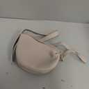 Women Luxury Shoulder Bag Adjustable Strap Fashion Crossbody Bag Solid Color Retro Satchel Bag Female Daily Commute Bag (Grey)