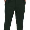 Gioberti Boys Flat Front Dress Pants (6, Hunter Green)