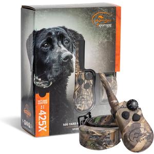 SportDOG WetlandHunter 425X Remote Trainer - Reliable Off-Leash Control - Rechargeable - Waterproof DryTek Technology - Adjustable Training Collar - Camouflage - 500-Yard Range, 1 Collar SportDOG WetlandHunter 425X Remote Trainer - Reliable Off-Leash Control - Rechargeable - Waterproof DryTek Technology - Adjustable Training Collar - Camouflage - 500-Yard Range, 1 Collar