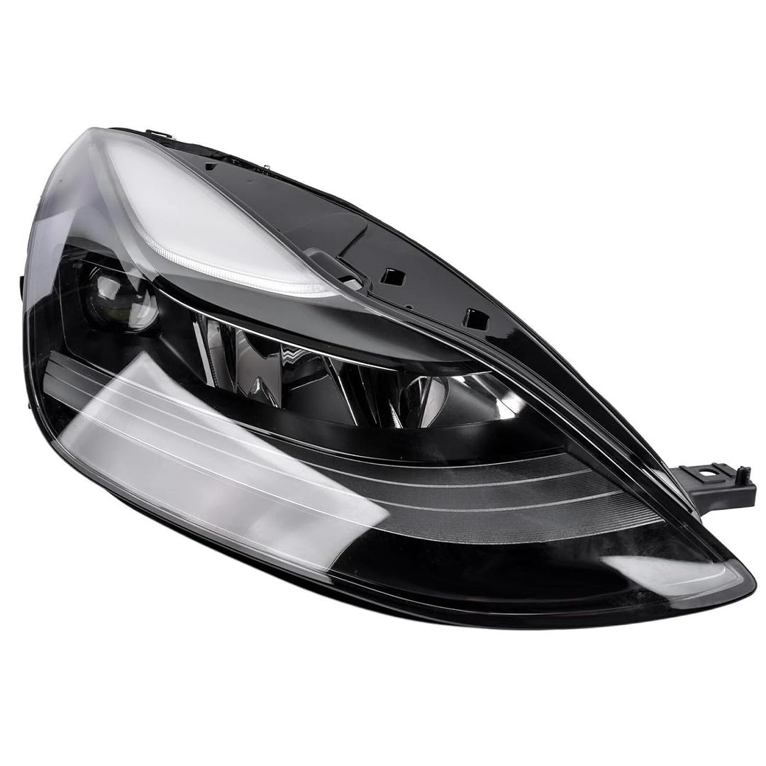 PENSUN Headlights Assembly Compatible with 2021 2022 2023 Tesla Model 3 - Passenger Side Headlamp Fit for 2021-2023 Tesla Model Y - Replace#151495200C 151495300C