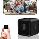 Mini Security Camera, 1080P HD Home Wireless Small Camera, Indoor WiFi Nanny Cam with Motion Detection and Night Vision, 150 Wide View, App Alerts, Cloud & SD Storage, Camer for Kids, Elders, Pet