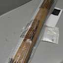 LazBlinds No Tools No Drill Bamboo Roller Shades, Cordless Bamboo Blinds, Light Filtering Roll Up Blinds for Windows, French Door, Porch or Patio Privacy Screen, 34'' W x 64'' H, Brown206