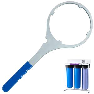 SPBW-2 Heavy Duty Metal Water Filter Wrench - 6.28 inch Inside Diameter, Fits for 3M-Cuno-Aqua Pure, Watts FH5000, FH10000 Series and Big Blue Water Filter Housing Wrench